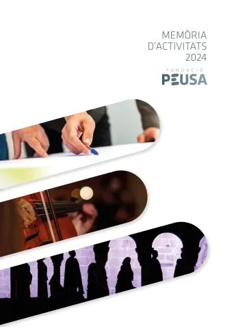 Portada memòria fundació PEUSA 2024